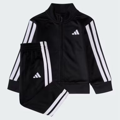Conjunto Infantil Adidas Tiberio Preto Original Importado Kids Eua