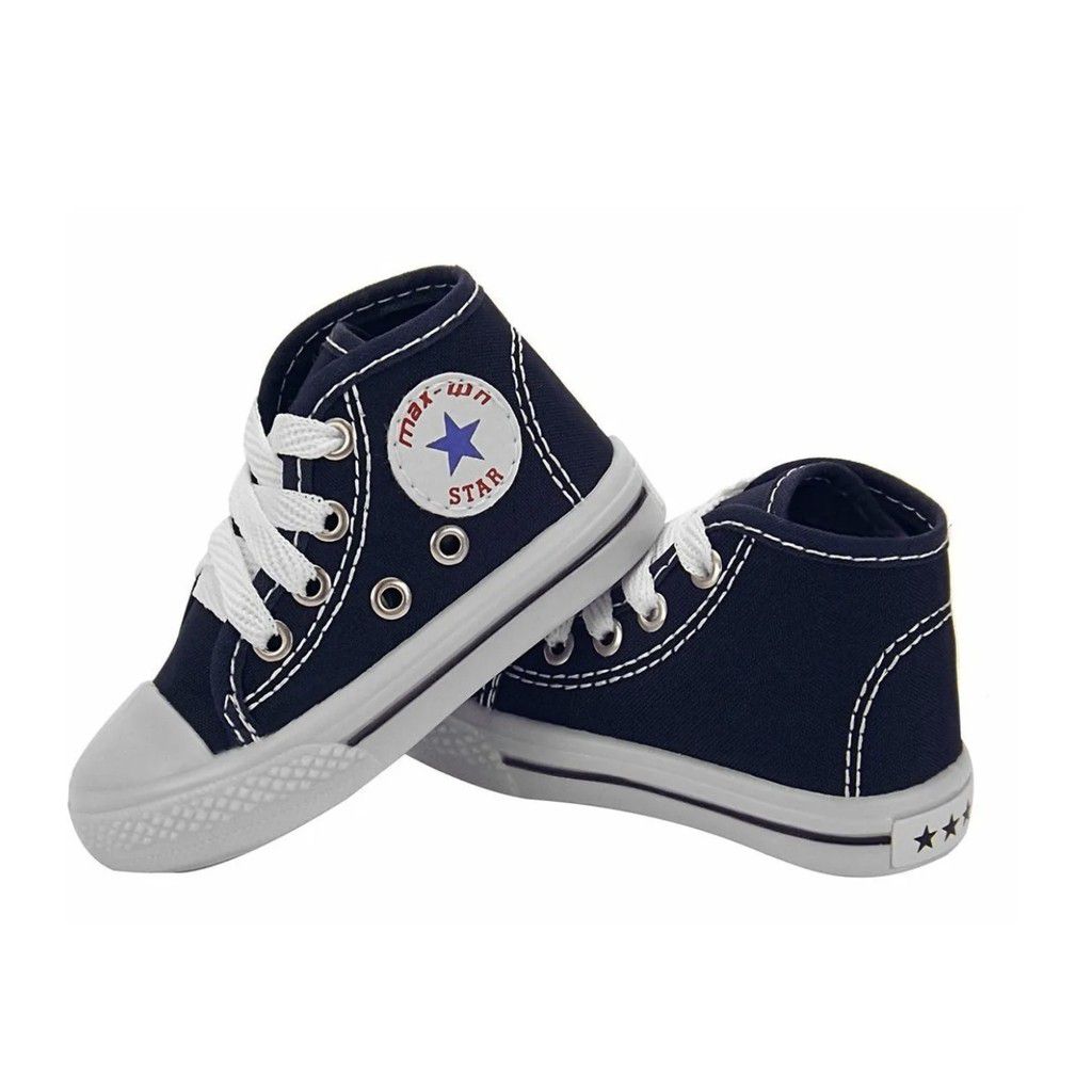 Tênis Infantil All Star Cano Alto Menino Menina Várias Cores - Baby Love