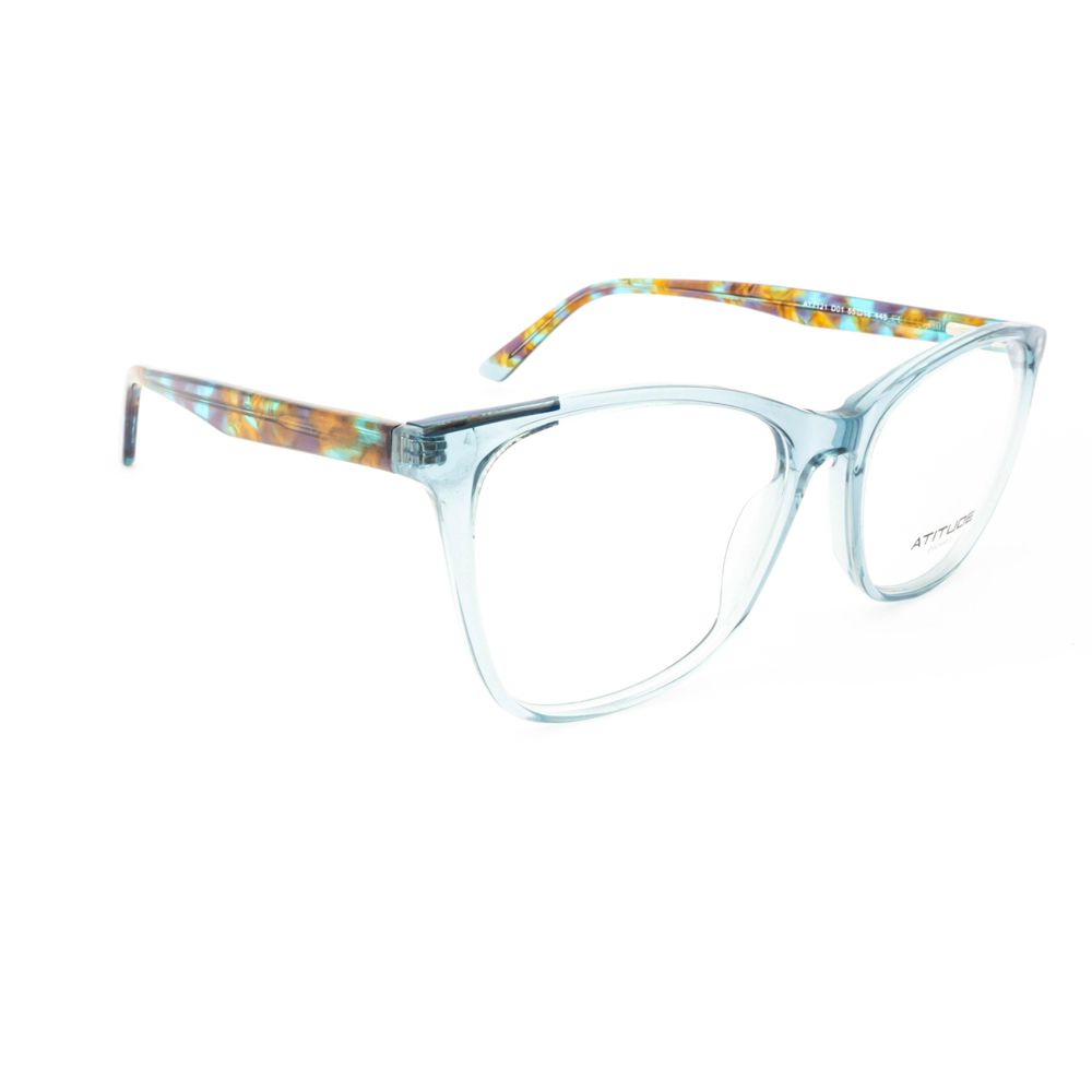 Óculos Armação Atitude AT7121 D01 Azul Translucido Feminino - Loja Óptica  Lanna