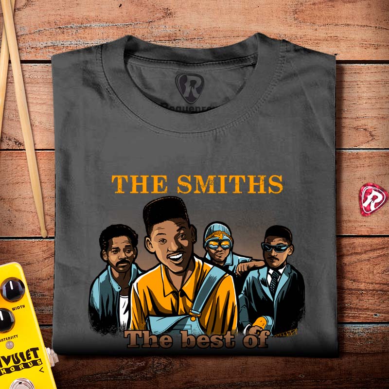 Camiseta The Smiths Cinza | 100% Algodão - Roquenrou | Estampado