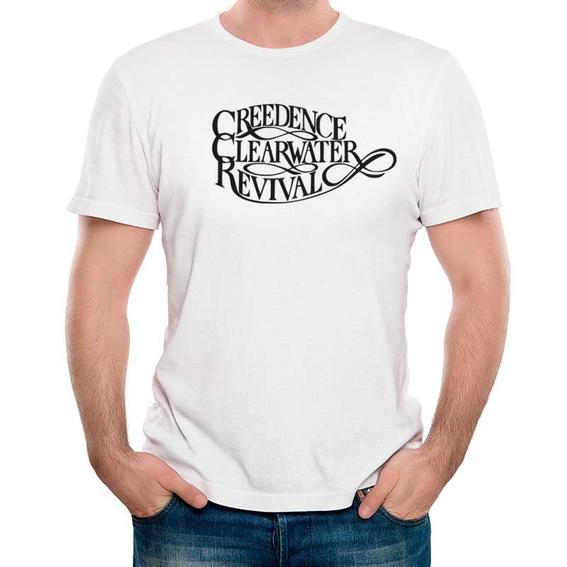 Camiseta Creedence Clearwater Revival | 100% Algodão - Roquenrou
