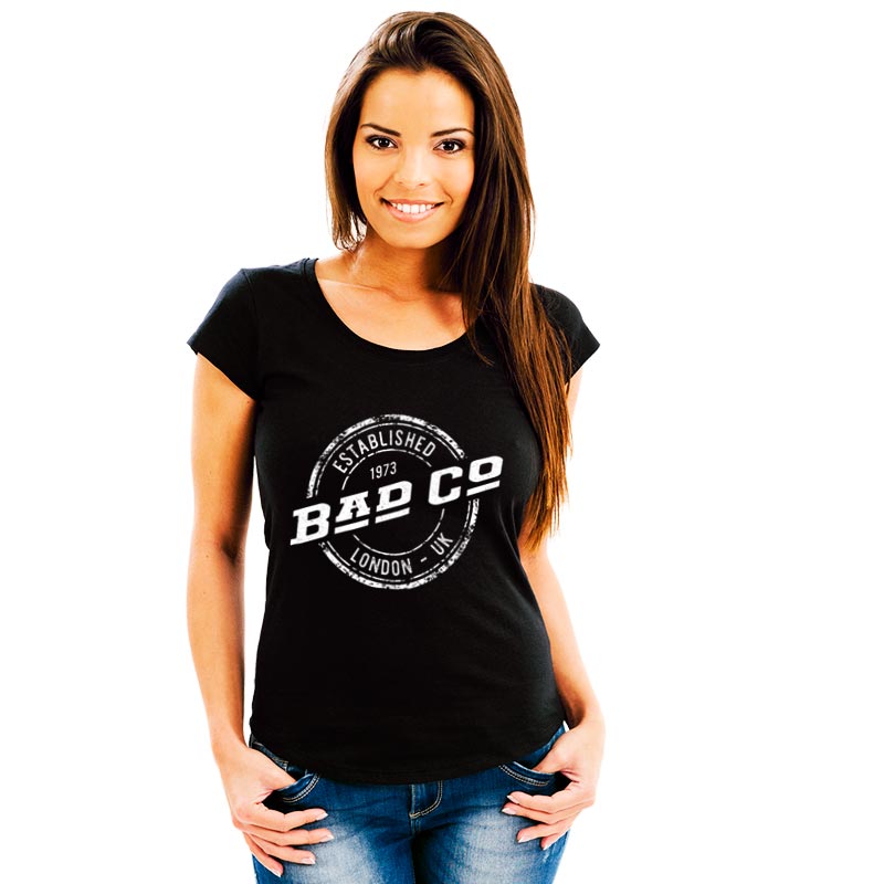 Camiseta Bad Company Logo Vintage | 100% Algodão. - Roquenrou