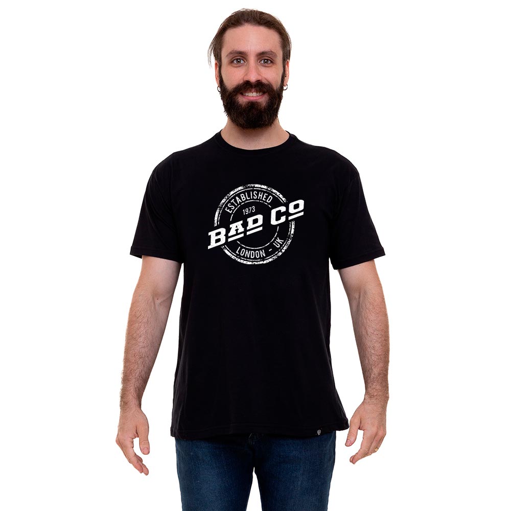 Camiseta Bad Company Logo Vintage | 100% Algodão. - Roquenrou