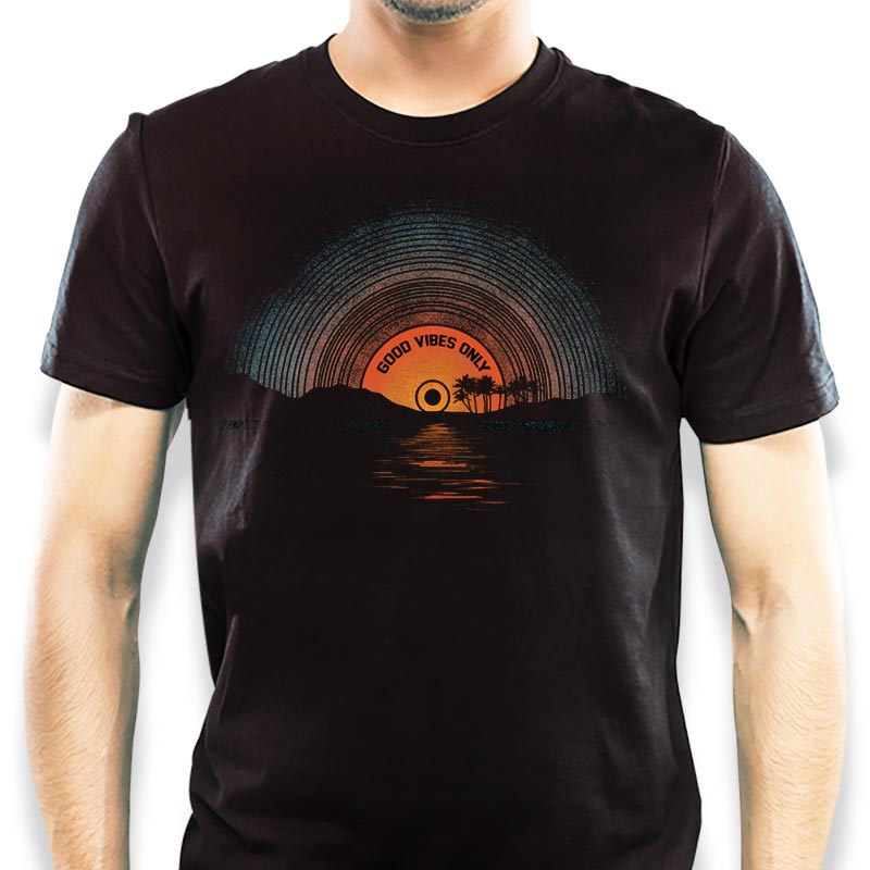 Camiseta good vibes only hotsell