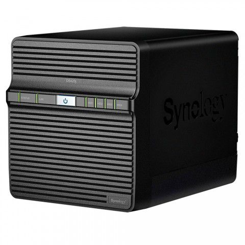 Servidor NAS Synology DiskStation com 4 baias DS420j - Digital Par