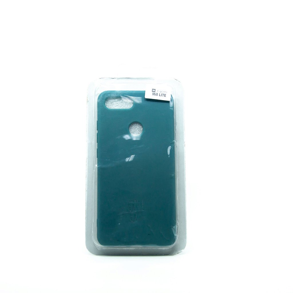Capa Capinha Case Smartphone Redmi Mi 8 Lite Silicone Verde - MT SERVICE