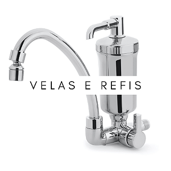 VELAS E REFIS PARA TORNEIRAS