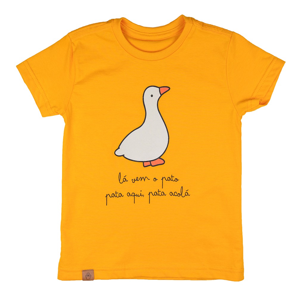 Camiseta Pato - Mactoot | Moda para crianças