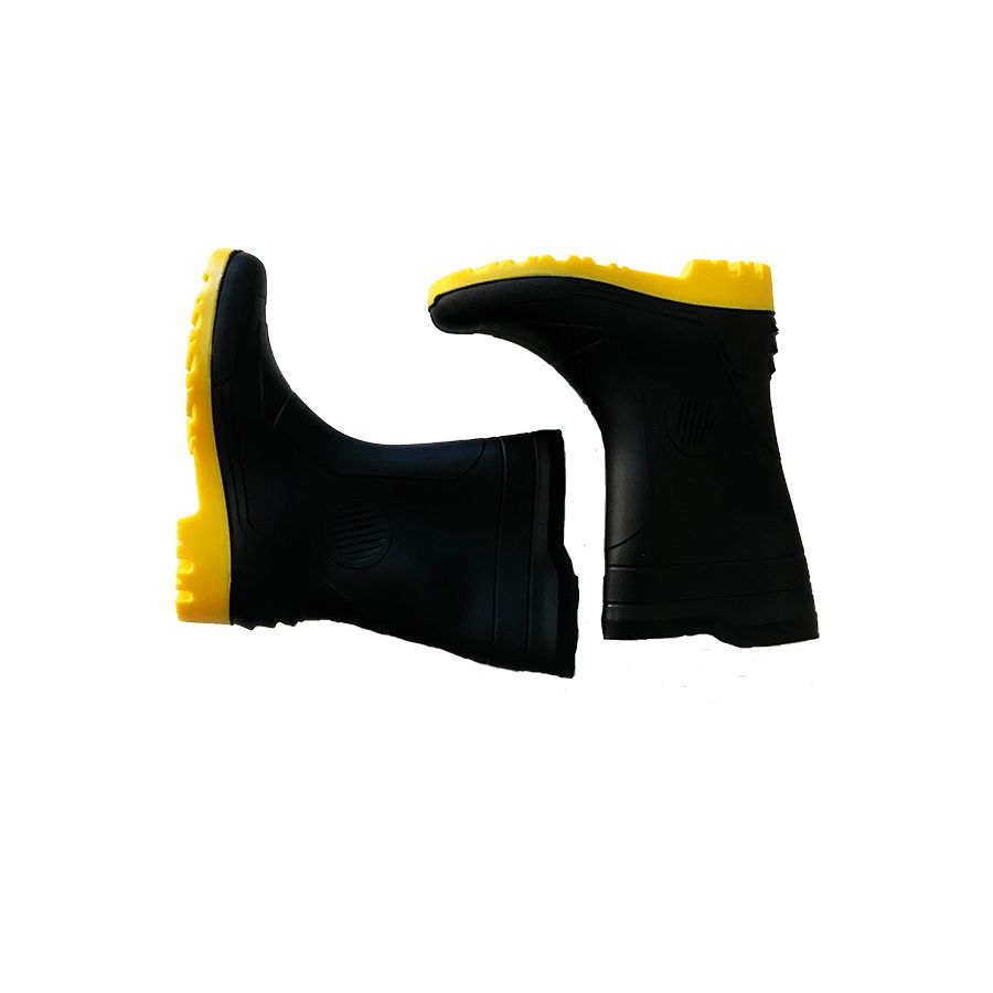 Bota de chuva Número 38 (Solado Amarelo) Cano longo LM PNEUS