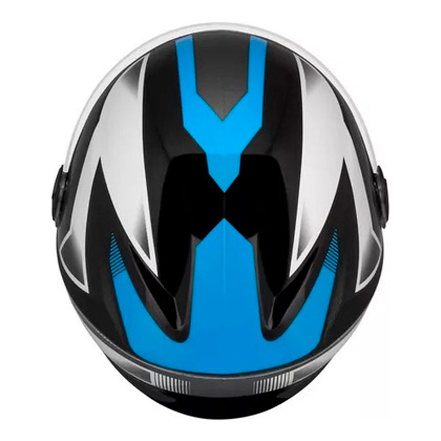 Capacete New Liberty Three Pro - Preto / Azul Brilhante (58) - LM