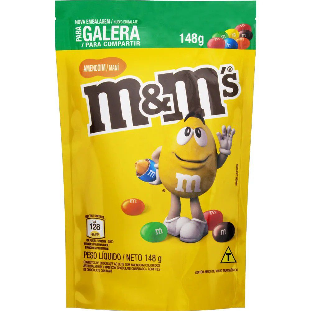 M&M'S CHOCOLATE AO LEITE 1 KG CX/4