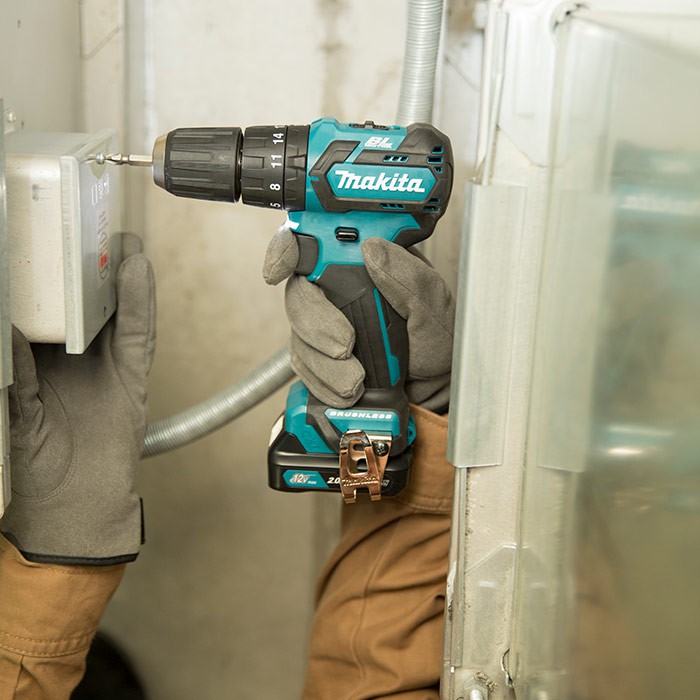Makita - 12V Paraf/Fur Impacto Hp332Dsae Bl C/2 Bat 2Ah+Carr+Mal