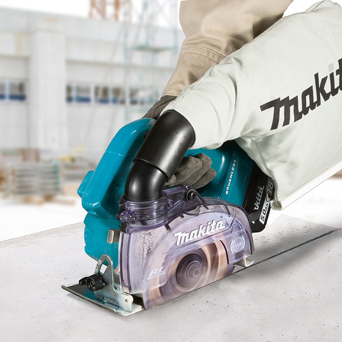 Serra Mármore a Bateria 18V 125mm com Maleta - Makita DCC500ZKX1