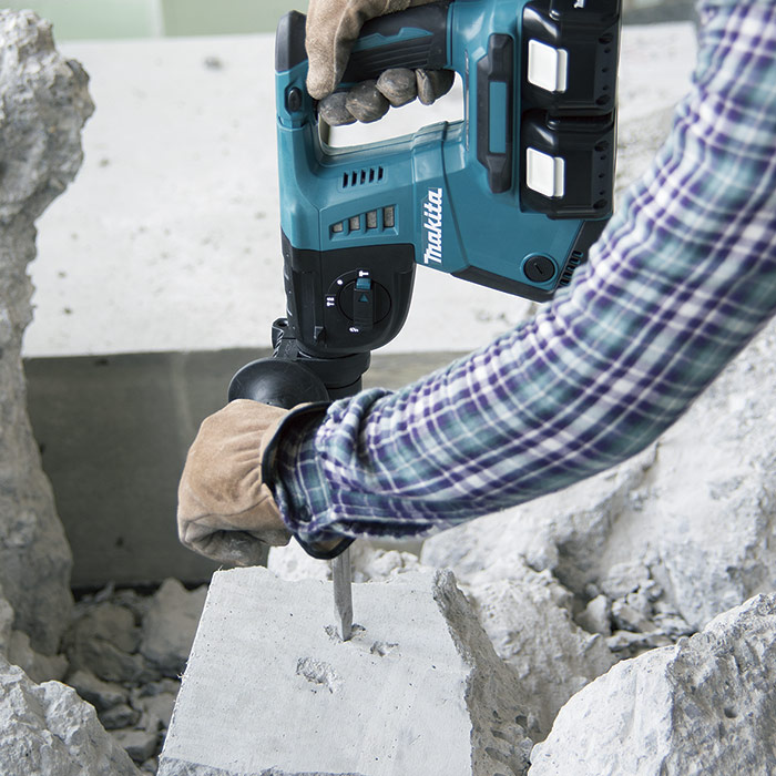 Martelete Combinado Makita DHR264Z 36V (18V x 2) SDS-Plus sem