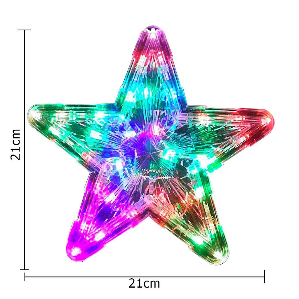 Ponteira Pisca Pisca Estrela Led Arvore Natal Colorida Grand - Loja Nodeck | Grandes Ofertas Ponteira Pisca Pisca Estrela Led Arvore Natal Colorida Grand - Loja Nodeck | Grandes Ofertas