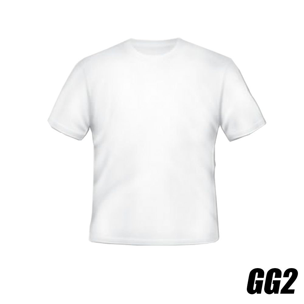 Camiseta de Poliéster Branca GG2 - Rei Da Sublimação Insumos
