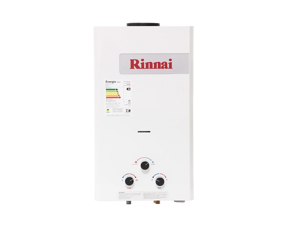 Aquecedor De Água a Gás REUM 150 CFSBLE GLP 15 L Rinnai