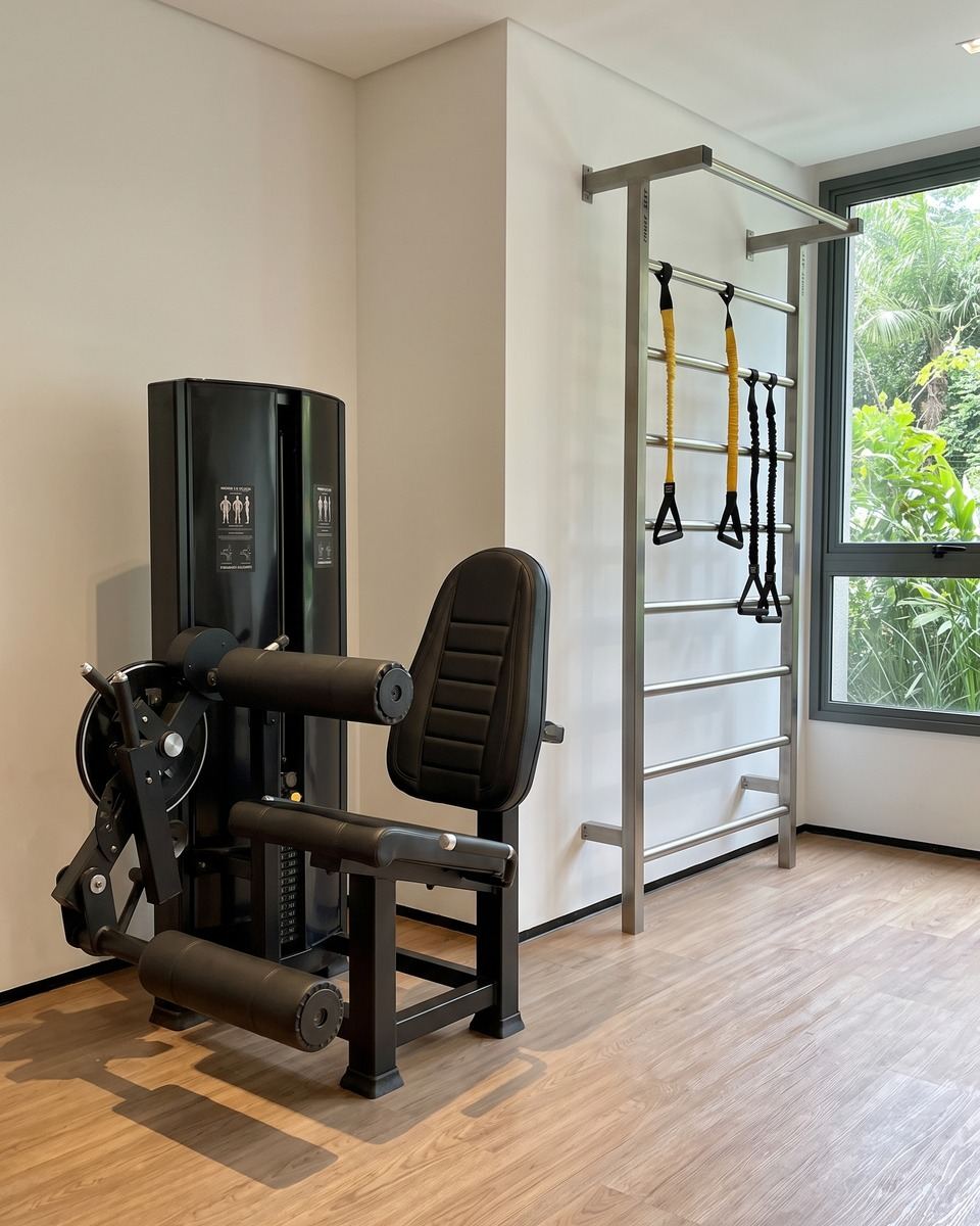 Aparelhos de musculação para empreendimento