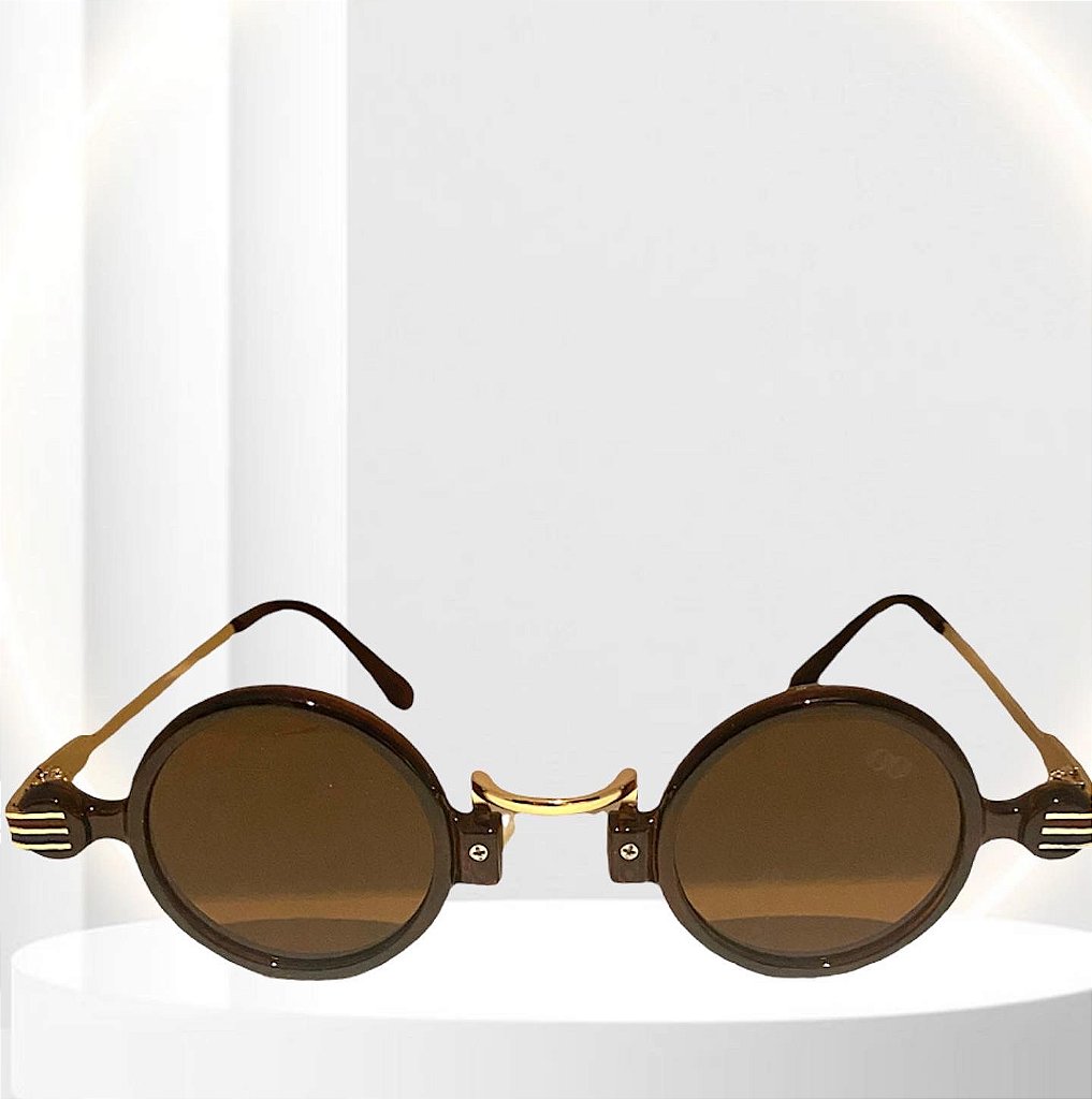 Óculos redondo -Coleção London Beatles - SOOV - Acessórios de Luxo