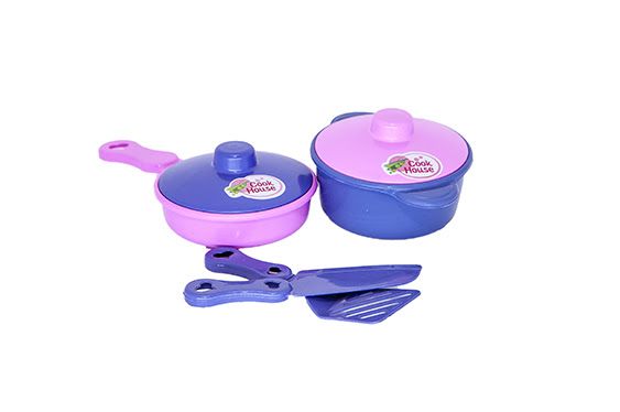 Kit Cozinha Infantil Fogão Jogo de Panela Comida Prato 20pç