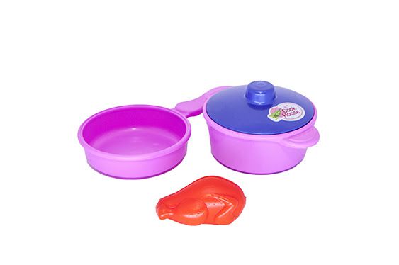 Menina Cozinha Infantil Eletro Jogo Panela Microondas 18pç - Click Compras  Na Internet®