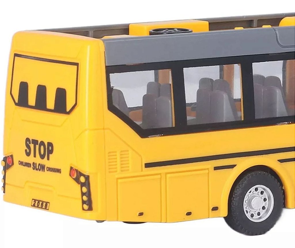 Carrinho Controle Remoto Onibus C/ Bateria Recarregavel - Click