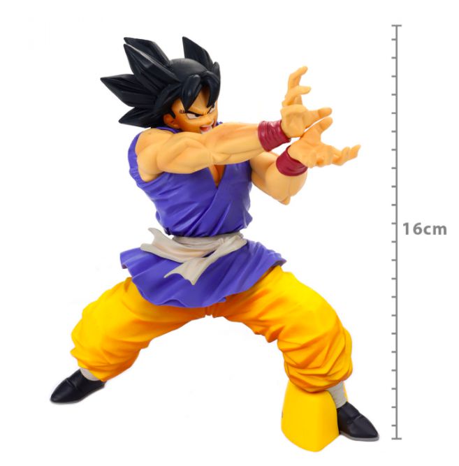 Promoção Kit 5 Bonecos Dragon Ball Z Goku Articulados 14 cm Pronta entrega