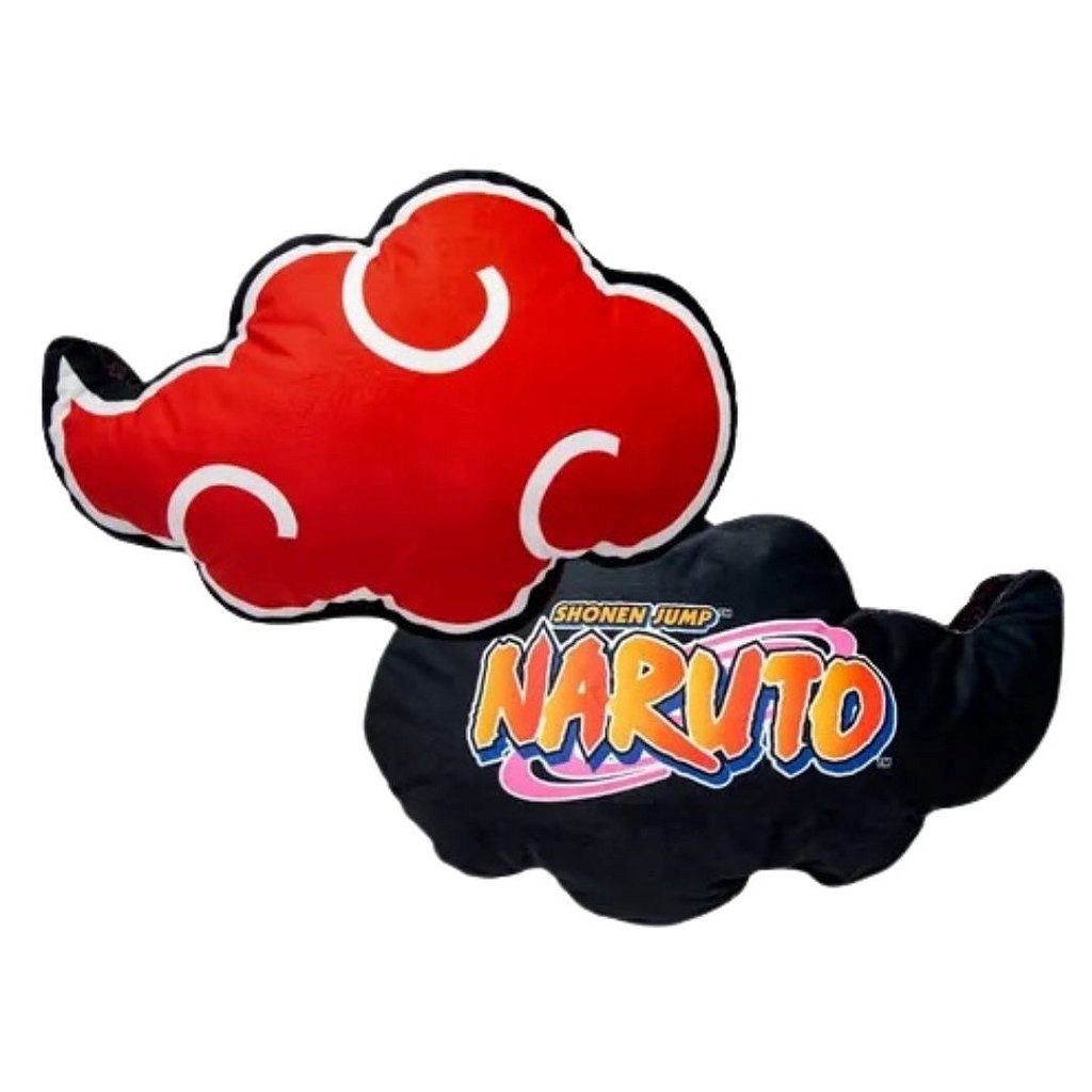 Almofada Naruto Akatsuki 3D Nuvem Zona Criativa - Moça do Pop