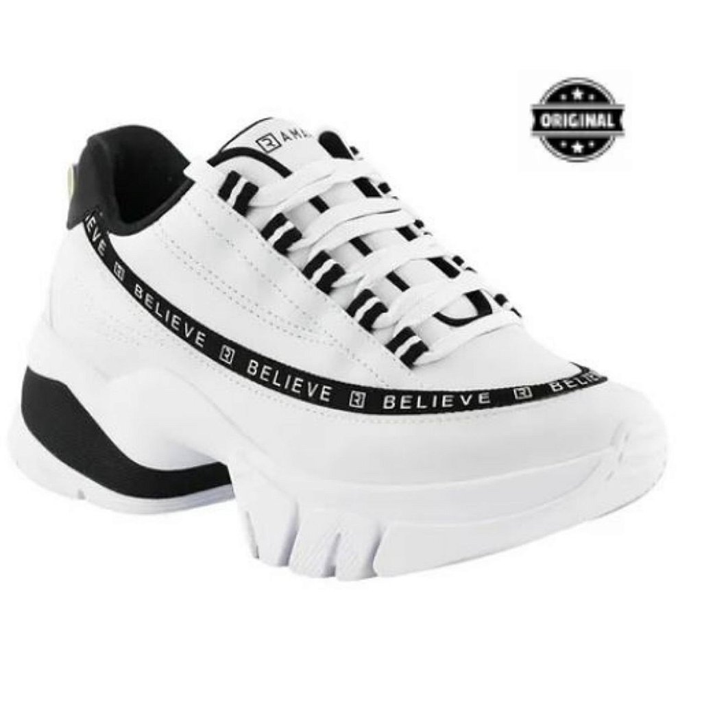 Tênis Chunky Sneaker Feminino Ramarim® Believe Casual Flataforma - MAJJÔ  STORE