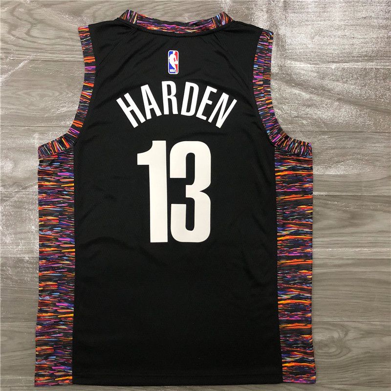 Camisa de Basquete Brooklyn Nets Preta #13 James Harden - BR Aesthetics