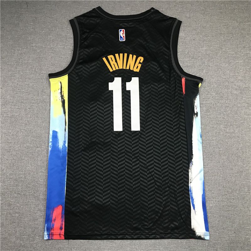 Camisa NBA Brooklyn Nets New Preta #11 Irving - BR Aesthetics