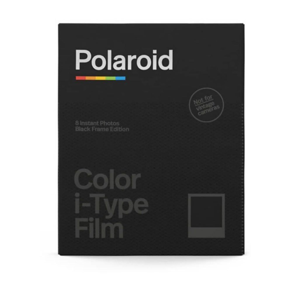 Filme Polaroid Originals i-Type Frame Preto - 8 fotos - Para Onestep,  Onestep 2, Plus, Now e Lab - Foto com Filme