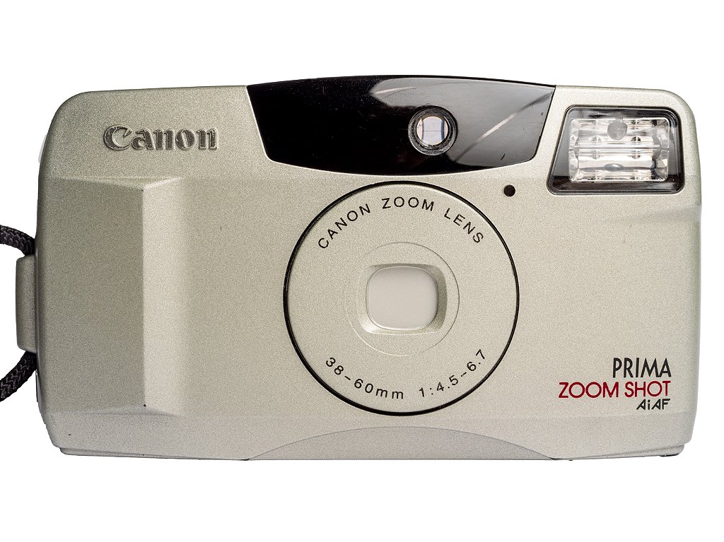 Câmera 35mm - Canon Prima Zoom Shot AIAF + 1x Bateria CR123A +