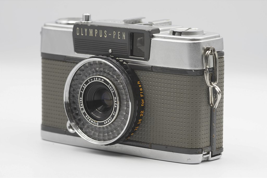 オリンパス PEN・EE、EES、35ED、35RC- 2他　カメラ6台セット Câmera 35mm - Olympus Pen EE2 + Alça + Filme - Foto com Filme