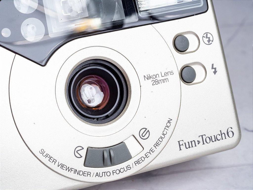 カメラショップ MUM Câmera 35mm - Nikon Fun Touch 6 - 10/10 - Nova/New Old Stock