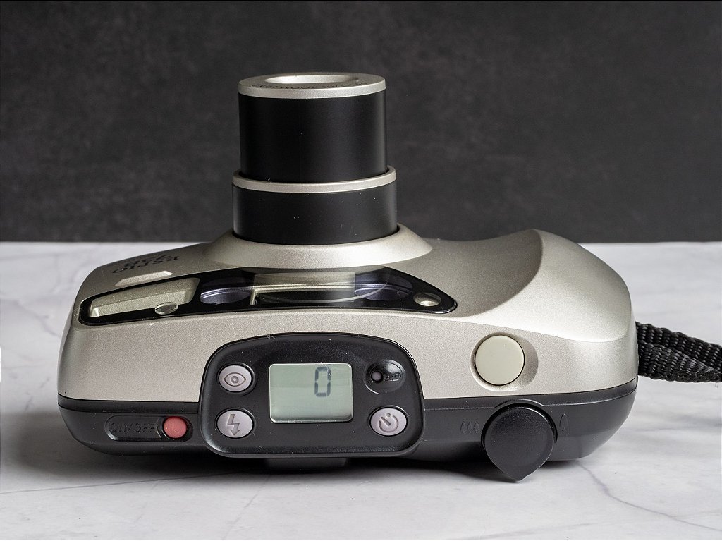 PENTAX ESPIO 738G コンパクトフィルムカメラ Pentax Espio 738G Black 35mm Film Camera Point and Shoot – Film