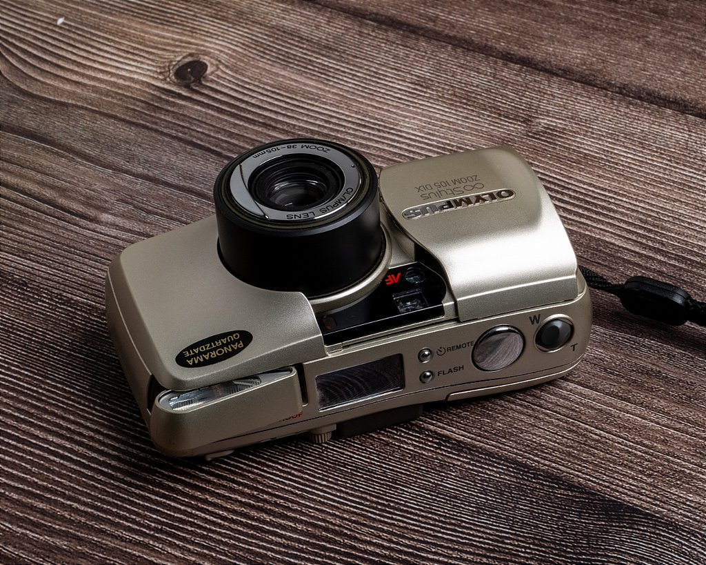 Câmera 35mm - Olympus Stylus Zoom 105 / Mju Zoom 105 DLX (9.5/10