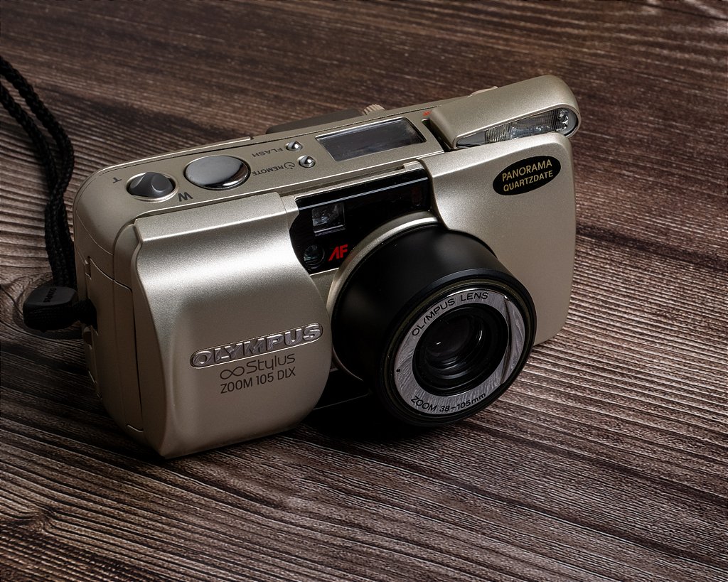 【完動品】OLYMPUS ∞ Stylus zoom 105 フィルムカメラ 中古】OLYMPUS オリンパス ∞ STYLUS ZOOM 105 コンパクト