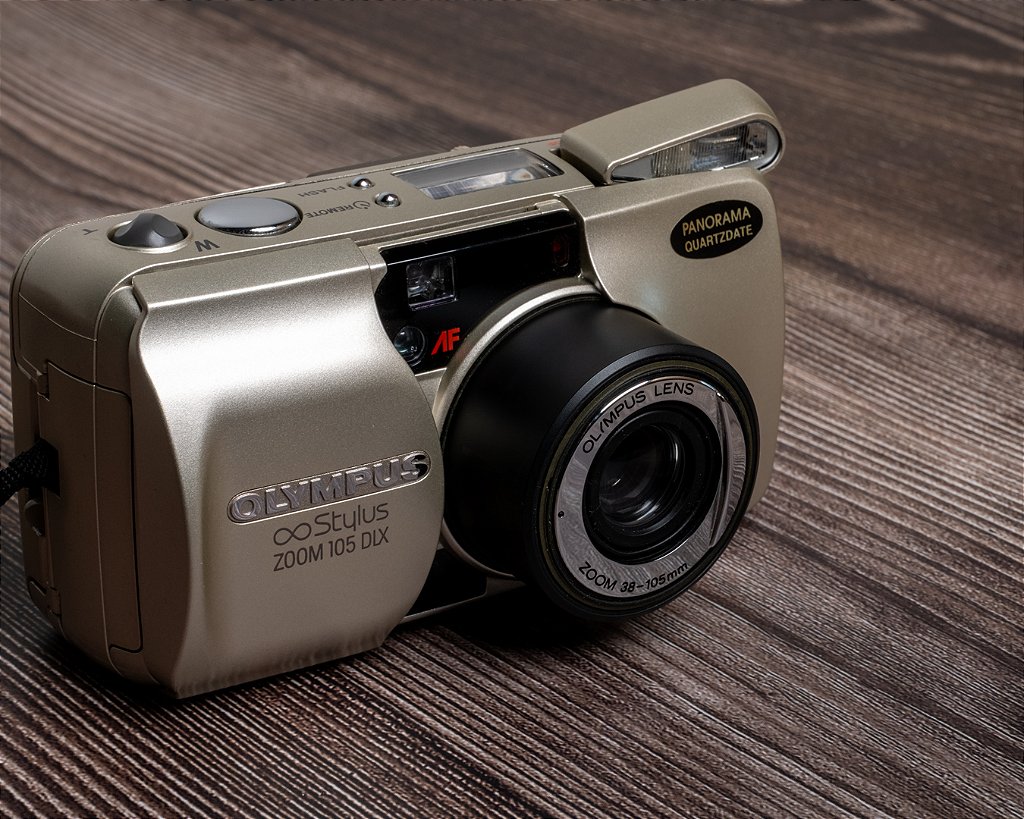 Câmera 35mm - Olympus Stylus Zoom 105 / Mju Zoom 105 DLX