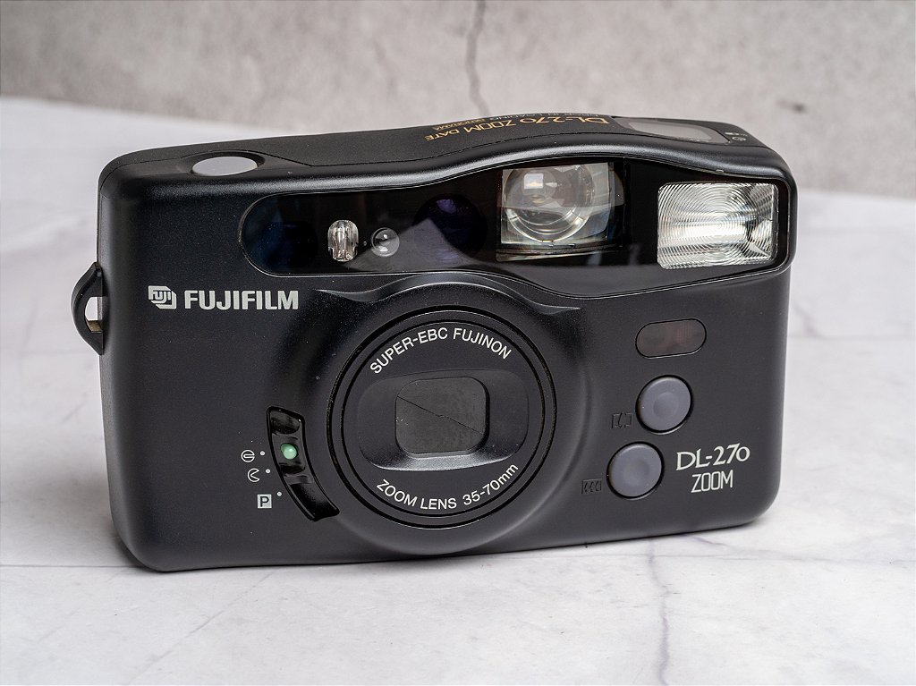 フィルムカメラ yuukok Câmera 35mm - Fujifilm DL-270 Zoom Date (9.8/10 - Nova, de Vitrine
