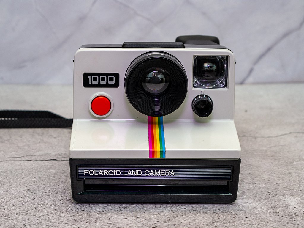 Câmera Instantânea - Polaroid Land 1000 - Na Caixa (9.5/10) - Foto
