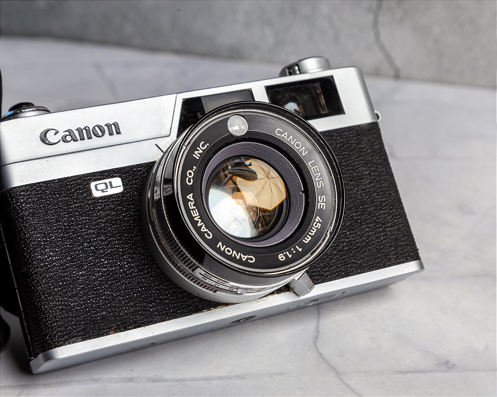 全ての 35mm Câmera - Filme + Nova Alça + (9/10) QL19 Canonet Canon フィルムカメラ