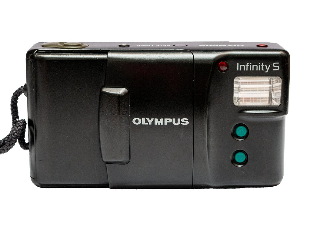 Câmera 35mm - Olympus Infinity S (9.2/10) + 2 Pilhas - Foto com Filme