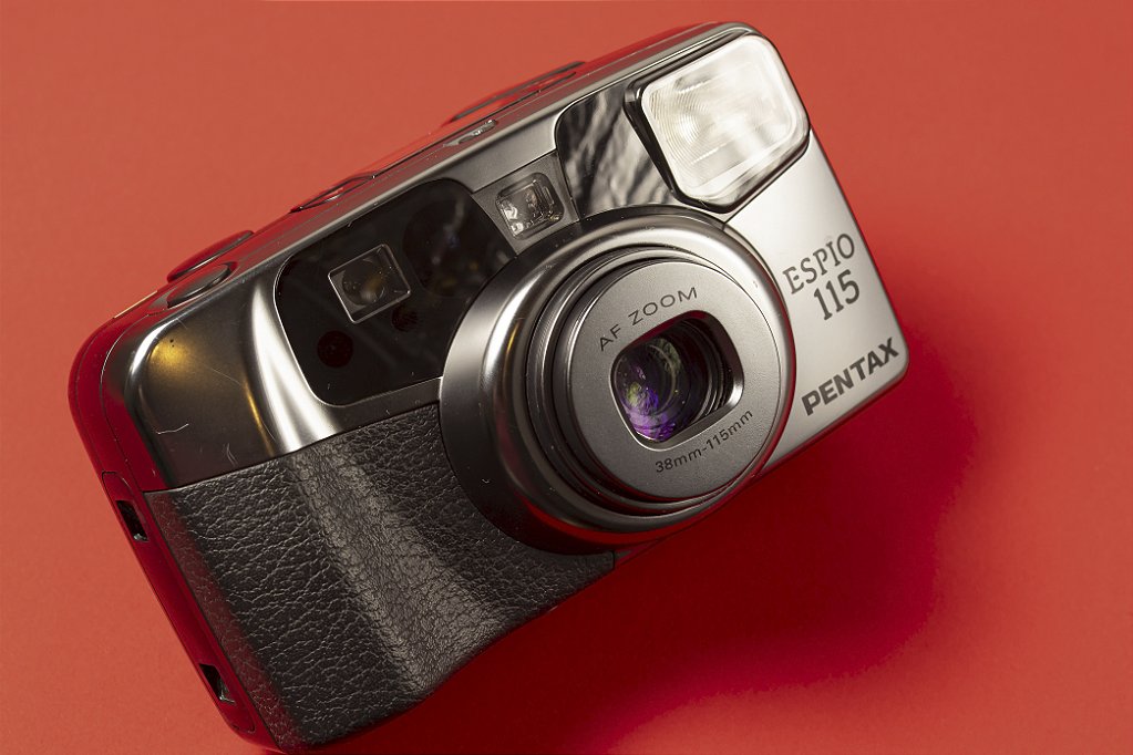 Câmera 35mm - Pentax Espio 115 - Foto com Filme