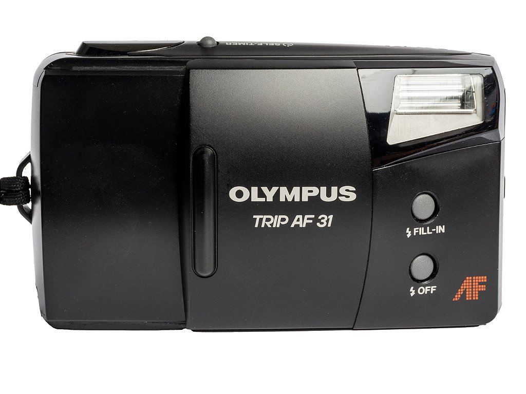 【期間限定！最安値挑戦】 35mm Câmera - (New Caixa Na (9.8/10) QD AF31 Trip Olympus フィルムカメラ