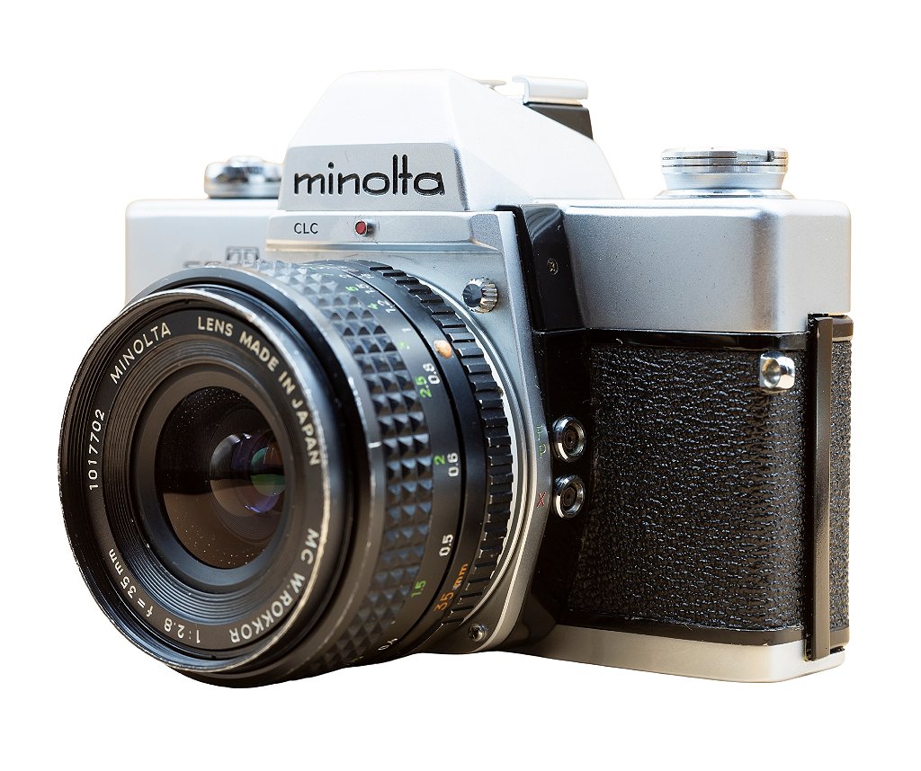 Câmera 35mm - Minolta SRT 101 (9.0/10) + Lente 35mm f/2.8 (8.0/10