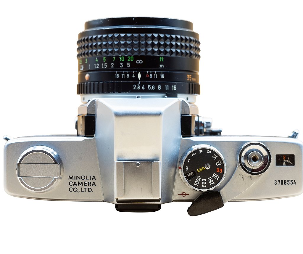 Câmera 35mm - Minolta SRT 101 (9.0/10) + Lente 35mm f/2.8 (8.0/10