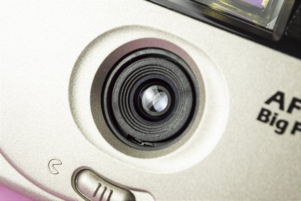 MINOLTA AF35 Big Finder フィルムカメラ 新品・未使用 Câmera 35mm - Minolta AF35 Big Finder (na caixa) - Foto com Filme