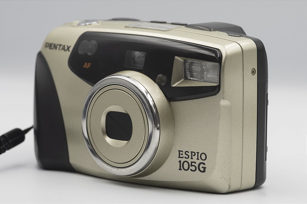 Câmera 35mm - Pentax Espio 105G (na caixa) + Filme - Foto com Filme