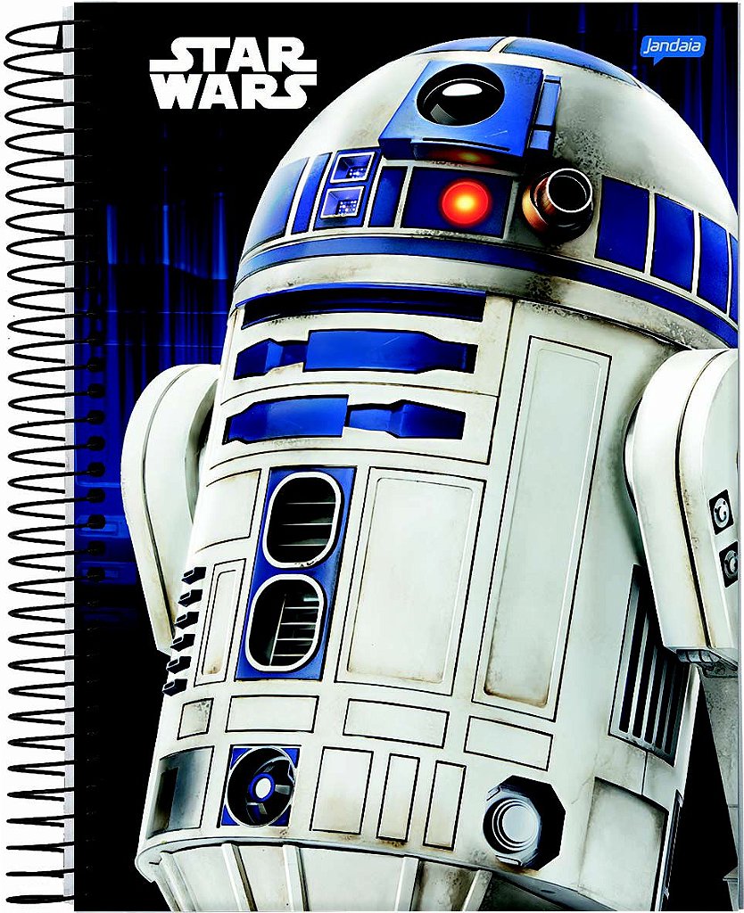 Caderno Star Wars - Personagens - 1 Matéria - Jandaia - Caderno